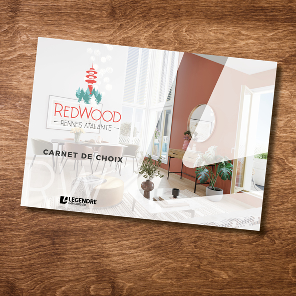 Catalogue REDWOOD - RENNES - Legendre Immobilier - Charte graphique - Illustration