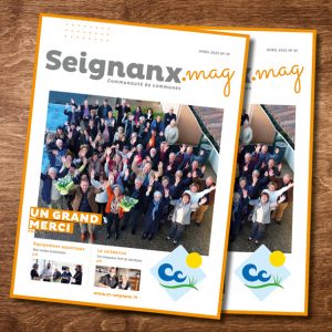 Seignanx.mag - Magazine communautaire du Seignanx - Charte graphique