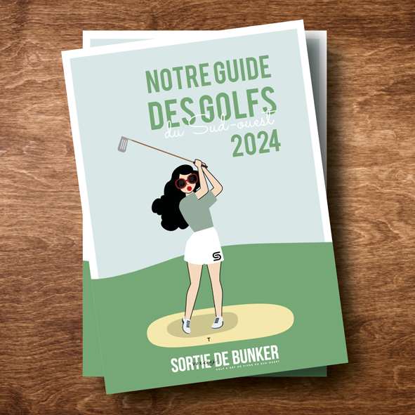 Mise en page et illustration du Guide des Golfs 2024