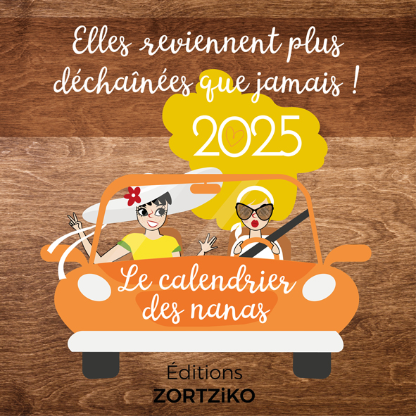 Le calendrier des nanas 2025 est en vente à 9,90 euros à la Karneterie, rue Thiers à Bayonne à la Librairie Darieumerlou, place du réduit à Bayonne à Le Métro (tabac-presse); 36 Av. Julian Grimau à Tarnos et Chez Zortziko Editions Le Garage, 6 rue de l'union à Anglet Audrey Birles (zortziko.editions@free.fr pour les commandes)