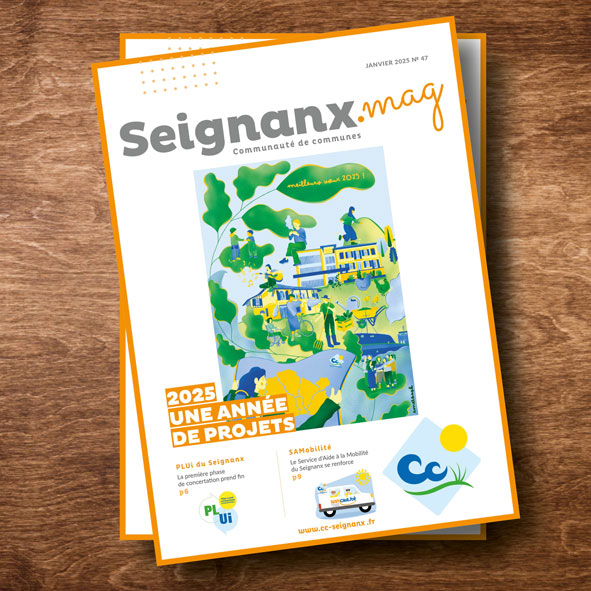 Magazine communautaire de la communauté de communes du Seignanx dans le sud des Landes - Janvier 2025
