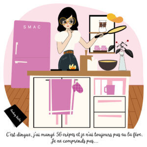 Les nanas Saison des crêpes par Audrey Birles