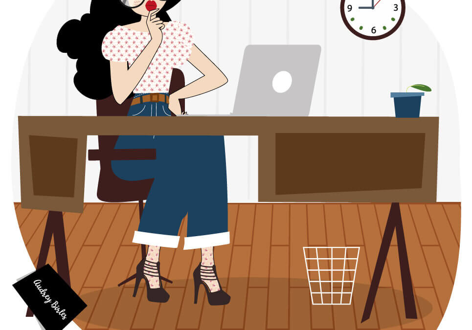 Les Nanas : illustrations originales et univers graphique signé Audrey Birles