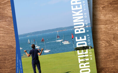 Magazine golf Sortie de Bunker n°10 : direction artistique et mise en page éditoriale