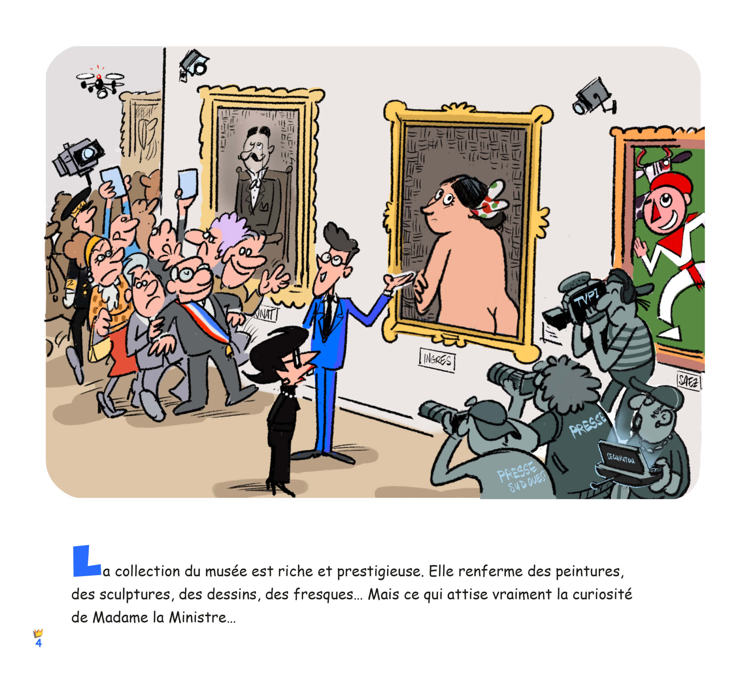 Mise en page d'un livre jeunesse | Roi Léon – Bayonne